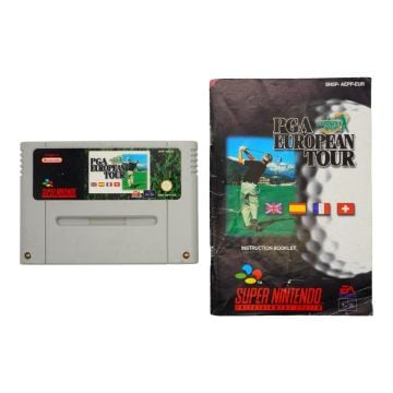PGA European Tour (SNES) [Pre-Owned] (Cartridge & Manual) (Image 1)