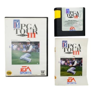 PGA Tour Golf 3 (Mega Drive) [Pre-Owned] (Complete) (Image 4)