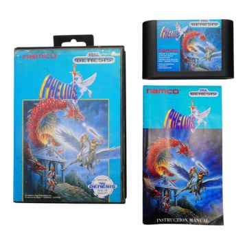 Phelios (Mega Drive) [Pre-Owned] [Complete] (Image 4)