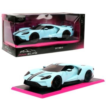 Pink Slips 2017 Ford GT (Blue) 1:24 Scale Diecast Vehicle