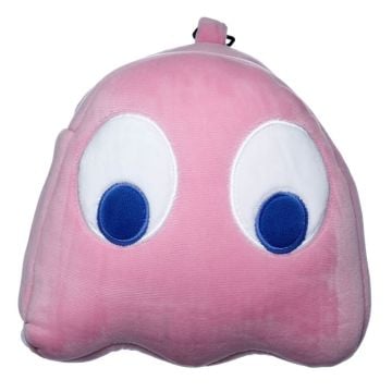 Pac-Man Pink Ghost Pinky Travel Pillow & Eye Mask Set