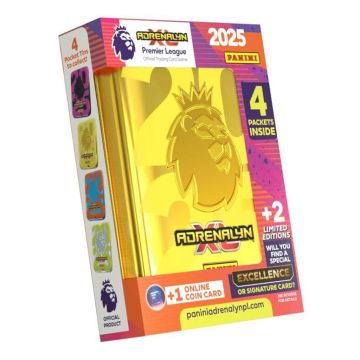 Panini Adrenalyn XL 2025 Premier League Trading Cards Pocket Tin (Gold) (Image 1)
