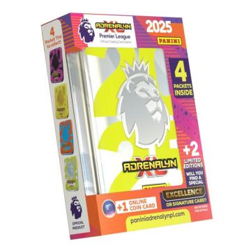 Panini Adrenalyn XL 2025 Premier League Trading Cards Pocket Tin (Yellow) (Image 1)