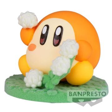 Kirby Fluffy Puffy Mine Play In The Flower (C:Waddle Dee)