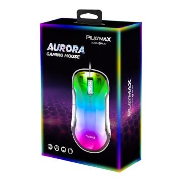 Playmax Aurora RGB USB Gaming Mouse