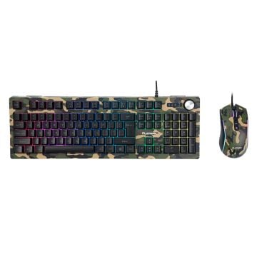 Playmax Camo Keyboard And Mouse Combo