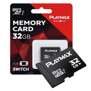 Playmax Gaming Memory Card 32GB for Nintendo Switch