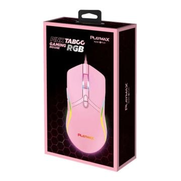 Playmax Taboo Pink RGB Gaming Mouse