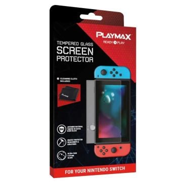 Playmax Tempered Glass Screen Protector for Nintendo Switch