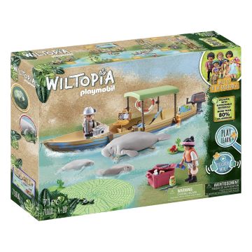 Playmobil 71010 Wiltopia Boat Trip To The Manatees