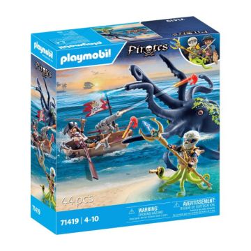 Playmobil 71419 Battle Against The Giant Octopus