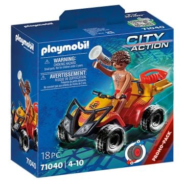Playmobil City Action Beach Patrol Quad (71040)