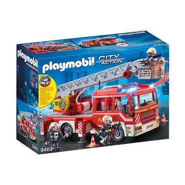 Playmobil Firefighters Fire Engine With Ladder (9463)