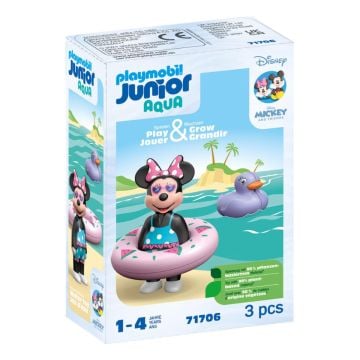 Playmobil Junior Aqua Disney Minnie's Beach Trip (71706)