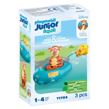 Playmobil Junior Aqua Disney Tigger's Rubber Boat Ride (71704)