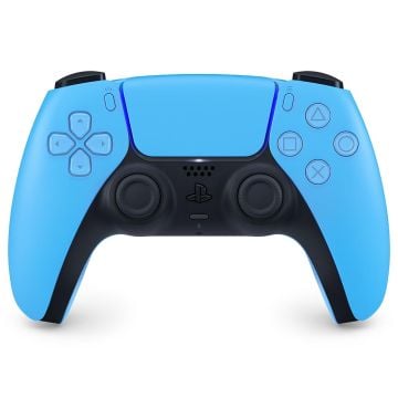 Modded PlayStation 5 DualSense Starlight Blue Wireless Controller (Hall Effect Thumbsticks)