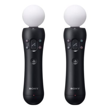 PlayStation Move Controller Twin Pack for PS3 & PS4 [Pre-Owned]