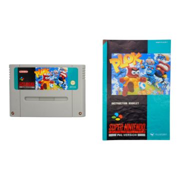 PLOK (SNES) [Pre-Owned] [Cartridge & Manual]