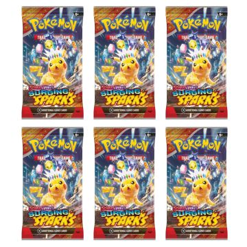 POKÉMON TCG: Scarlet & Violet: Surging Sparks Booster 6 Pack