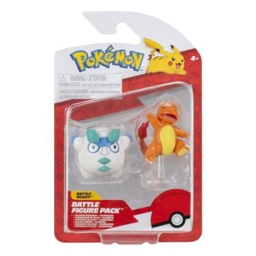 Pokemon Battle Figure Pack Galarian Darumaka & Charmander Action Figure