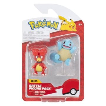 Pokemon Battle Figure Pack Magby & Squirtle Action Figure