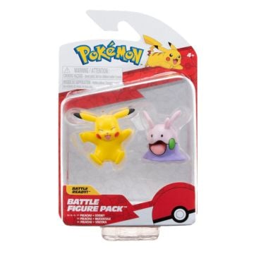 Pokemon Battle Figure Pack Pikachu + Goomy Action Figure