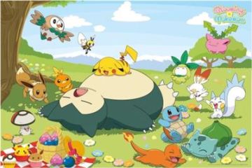 Pokemon Blooming Picnic Poster