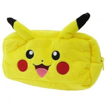 Pokemon Center Collection Pikachu Face Plush Pouch