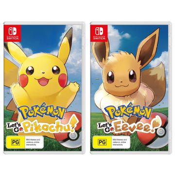 Pokémon Let's Go! Pikachu & Eevee Double Bundle
