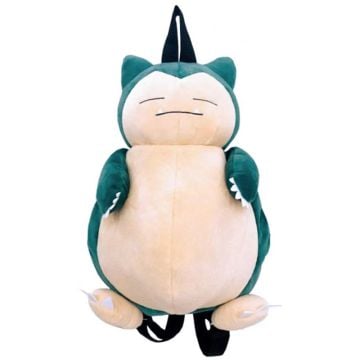 Pokemon Snorlax Backpack With Zipper On Back