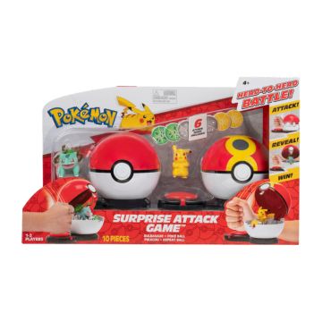 Pokemon Surprise Attack Game Pikachu and Bulbasaur