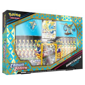 Pokemon TCG: Crown Zenith Shiny Zacian Premium Figure Collection