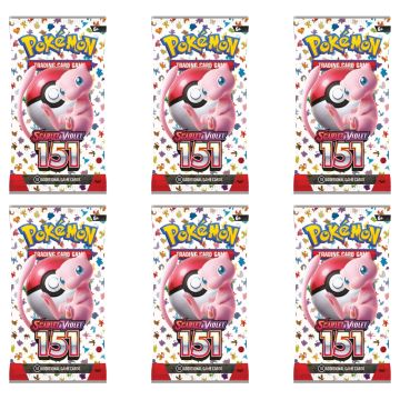 Pokemon TCG: Scarlet & Violet 151 Booster 6 Pack