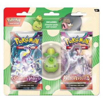 Pokemon TCG: Two Booster Blister with Eraser (Smoliv)