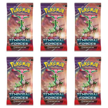 Pokemon TCG: Scarlet & Violet Temporal Forces Booster 6 Pack