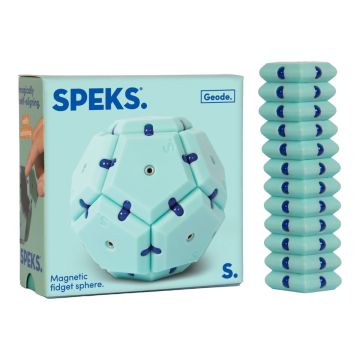 Speks Geode Magnetic Pentagons Pop/Matte Mile High Geode