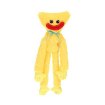 Poppy Playtime Smiling Yellow Huggy Wuggy Collectible 10" Plush