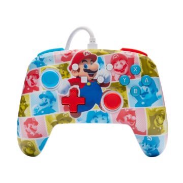 PowerA Enhanced Wired Controller for Nintendo Switch (Mario Hero Reel)