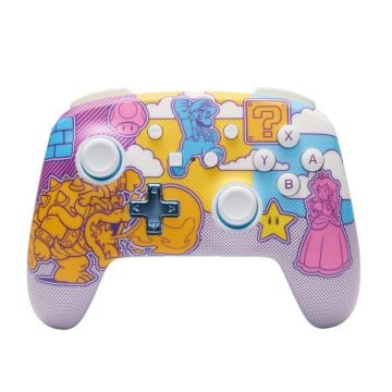PowerA Enhanced Wireless Controller for Nintendo Switch (Mushroom Kingdom Pop Art)