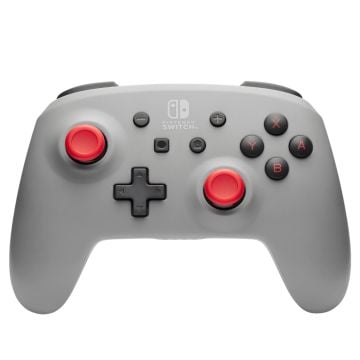 PowerA Enhanced Wireless Controller For Nintendo Switch (Retro Grey)