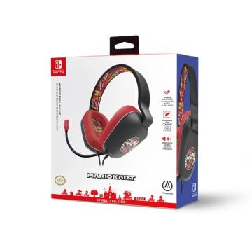 PowerA Wired Stereo Headset for Nintendo Switch Mario Kart Rivals 