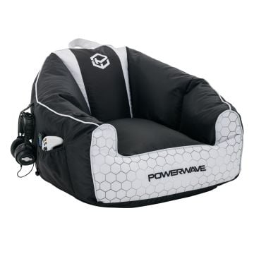 Powerwave PUFF Gaming Bean Bag Chair (White)0