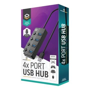 Powerwave 4 Port USB Hub