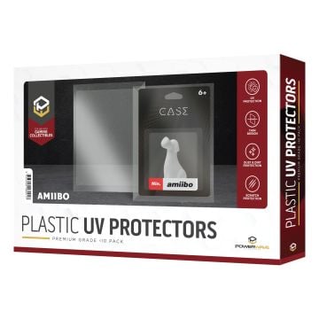 Powerwave Nintendo Amiibo 0.5mm Plastic UV Protector 10 Pack (Image 2)
