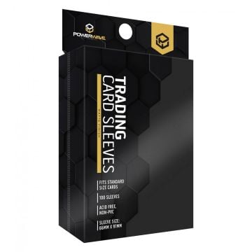 Powerwave Matte Black Card Sleeves 100 Pack