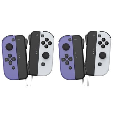 Powerwave Switch Joypad Purple & Grey 2 Pack [Pre-Owned]