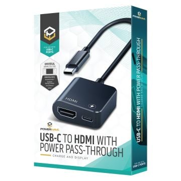 Powerwave USB-C to HDMI with Power Pass-Through