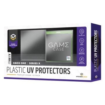 Powerwave Xbox One / Series X Game Case 0.5mm Plastic UV Protector 10 Pack