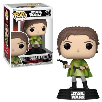 Star Wars: Return of the Jedi Princess Leia In Endor Outfit 40th Anniversary Funko POP! Vinyl
