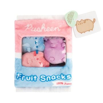 Pusheen Fruit Snacks in a Plush Bag